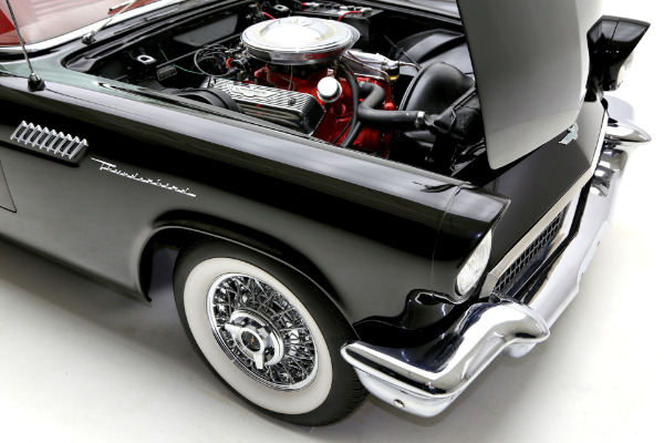 For Sale Used 1957 Ford Thunderbird New paint, 2 Tops, red int | American Dream Machines Des Moines IA 50309