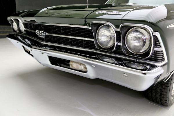 For Sale Used 1969 Chevrolet Chevelle Fathom Green 396 A/C | American Dream Machines Des Moines IA 50309