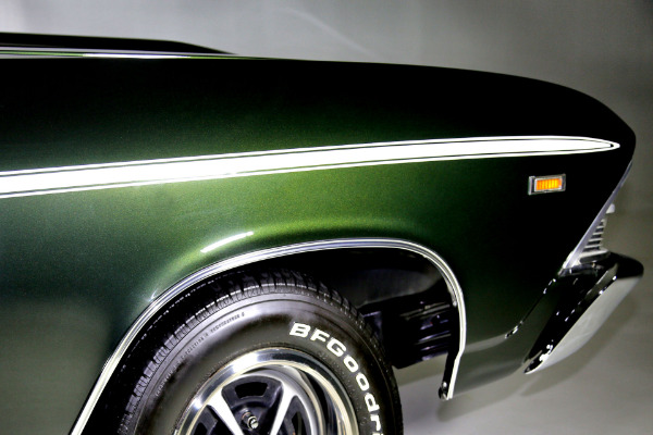 For Sale Used 1969 Chevrolet Chevelle Fathom Green 396 A/C | American Dream Machines Des Moines IA 50309