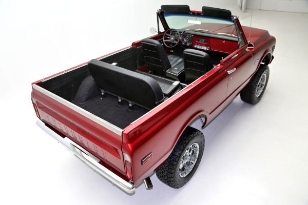 For Sale Used 1970 Chevrolet K5 Blazer Crimson Red Metallic | American Dream Machines Des Moines IA 50309