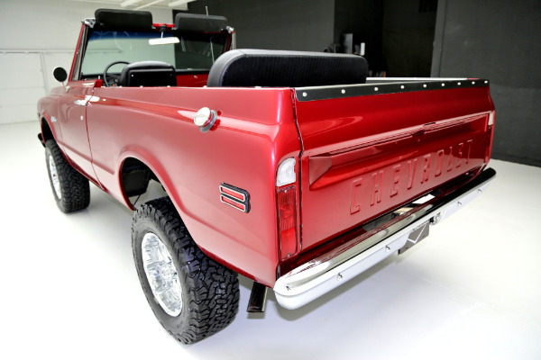 For Sale Used 1970 Chevrolet K5 Blazer Crimson Red Metallic | American Dream Machines Des Moines IA 50309