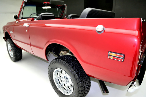 For Sale Used 1970 Chevrolet K5 Blazer Crimson Red Metallic | American Dream Machines Des Moines IA 50309