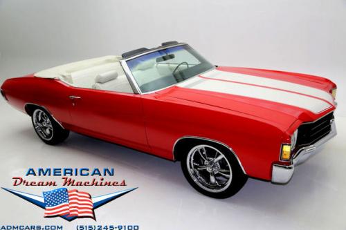 For Sale Used 1972 Chevrolet Chevelle convertible 4 SPD convertible | American Dream Machines Des Moines IA 50309