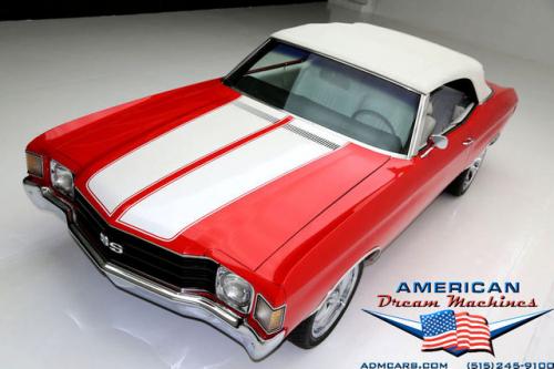 For Sale Used 1972 Chevrolet Chevelle convertible 4 SPD convertible | American Dream Machines Des Moines IA 50309