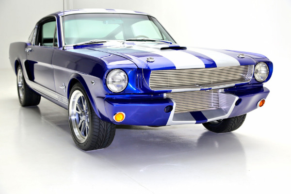 For Sale Used 1965 Ford Mustang Electric Blue GT350 options | American Dream Machines Des Moines IA 50309