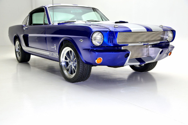 For Sale Used 1965 Ford Mustang Electric Blue GT350 options | American Dream Machines Des Moines IA 50309