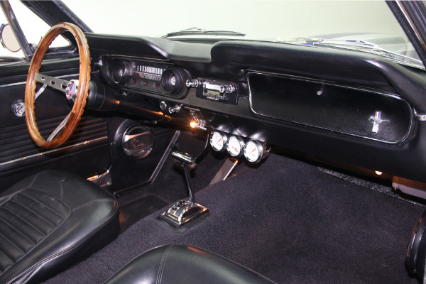 For Sale Used 1965 Ford Mustang Electric Blue GT350 options | American Dream Machines Des Moines IA 50309
