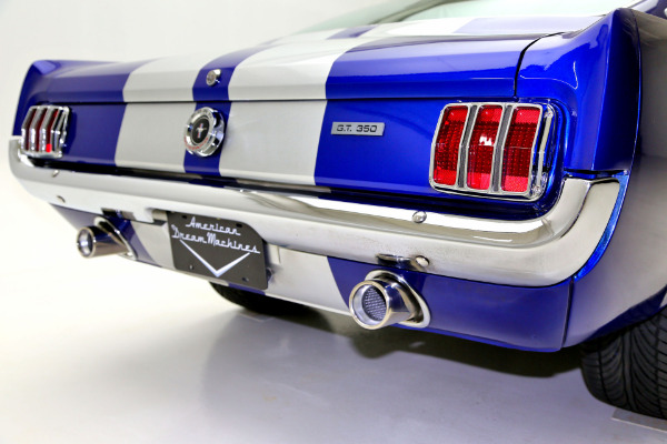 For Sale Used 1965 Ford Mustang Electric Blue GT350 options | American Dream Machines Des Moines IA 50309