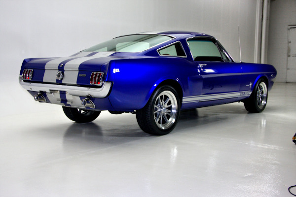 For Sale Used 1965 Ford Mustang Electric Blue GT350 options | American Dream Machines Des Moines IA 50309