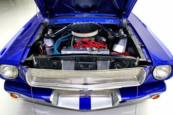 For Sale Used 1965 Ford Mustang Electric Blue GT350 options | American Dream Machines Des Moines IA 50309