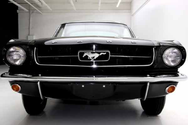 For Sale Used 1965 Ford Mustang Fastback A-code Black/red | American Dream Machines Des Moines IA 50309