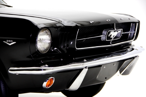 For Sale Used 1965 Ford Mustang Fastback A-code Black/red | American Dream Machines Des Moines IA 50309