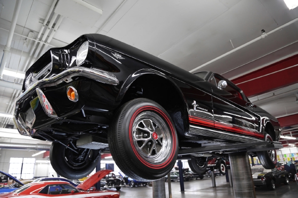 For Sale Used 1965 Ford Mustang Fastback A-code Black/red | American Dream Machines Des Moines IA 50309