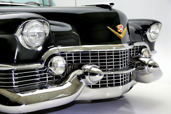 For Sale Used 1954 Cadillac Eldorado Convertible, Black, New AC | American Dream Machines Des Moines IA 50309