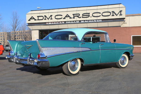 For Sale Used 1957 Chevrolet Belair Power Pack Automatic Hardtop | American Dream Machines Des Moines IA 50309