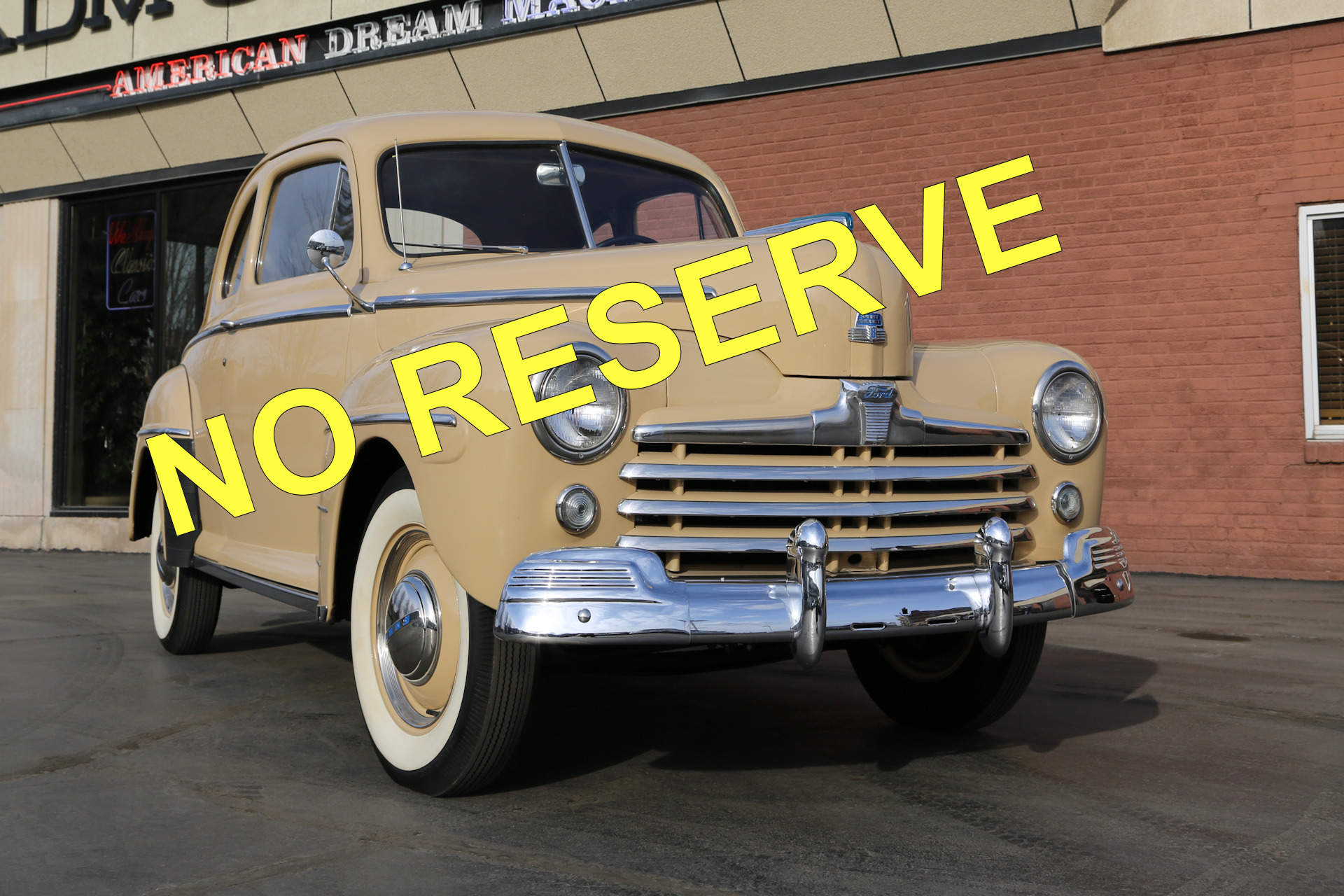 For Sale Used 1948 Ford Special Deluxe FRAME-OFF RESTORED! 5 Window Coupe | American Dream Machines Des Moines IA 50309
