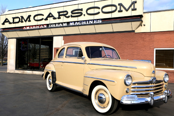 For Sale Used 1948 Ford Special Deluxe FRAME-OFF RESTORED! 5 Window Coupe | American Dream Machines Des Moines IA 50309