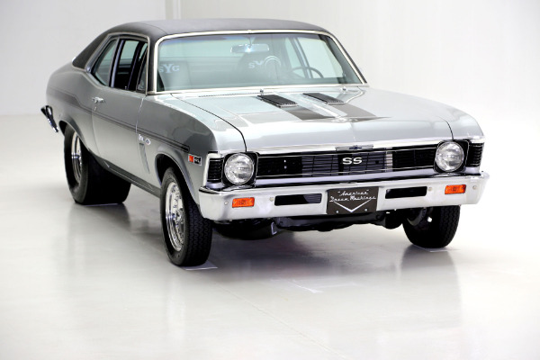 For Sale Used 1969 Chevrolet Nova 427/450 Silver Street Beast | American Dream Machines Des Moines IA 50309