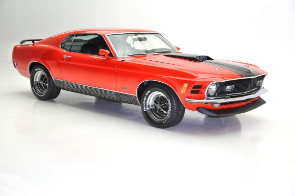 For Sale Used 1970 Ford Mustang Mach 1,351 Cleveland 4-Spd | American Dream Machines Des Moines IA 50309