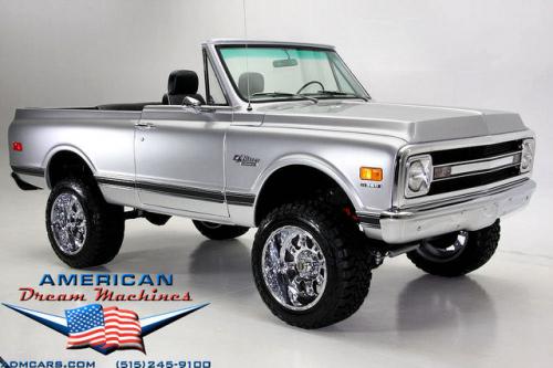 For Sale Used 1970 Chevrolet Silver K5 Blazer V8 4spd CONVERTIBLE K5 | American Dream Machines Des Moines IA 50309