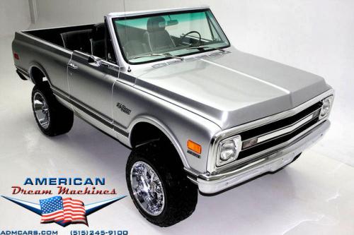 For Sale Used 1970 Chevrolet Silver K5 Blazer V8 4spd CONVERTIBLE K5 | American Dream Machines Des Moines IA 50309