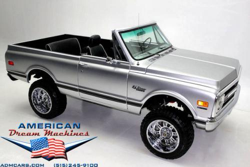 For Sale Used 1970 Chevrolet Silver K5 Blazer V8 4spd CONVERTIBLE K5 | American Dream Machines Des Moines IA 50309