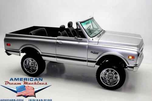 For Sale Used 1970 Chevrolet Silver K5 Blazer V8 4spd CONVERTIBLE K5 | American Dream Machines Des Moines IA 50309