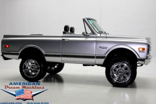 For Sale Used 1970 Chevrolet Silver K5 Blazer V8 4spd CONVERTIBLE K5 | American Dream Machines Des Moines IA 50309