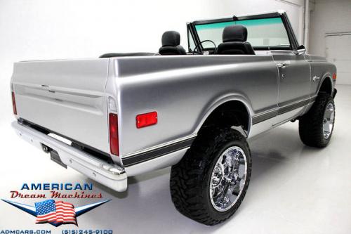 For Sale Used 1970 Chevrolet Silver K5 Blazer V8 4spd CONVERTIBLE K5 | American Dream Machines Des Moines IA 50309