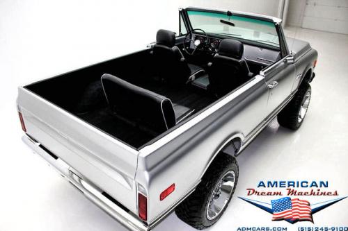 For Sale Used 1970 Chevrolet Silver K5 Blazer V8 4spd CONVERTIBLE K5 | American Dream Machines Des Moines IA 50309