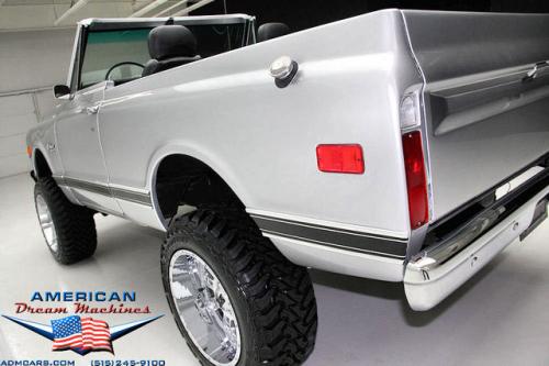 For Sale Used 1970 Chevrolet Silver K5 Blazer V8 4spd CONVERTIBLE K5 | American Dream Machines Des Moines IA 50309