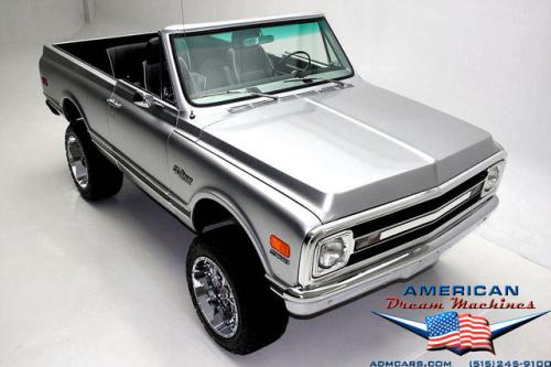 For Sale Used 1970 Chevrolet Silver K5 Blazer V8 4spd CONVERTIBLE K5 | American Dream Machines Des Moines IA 50309