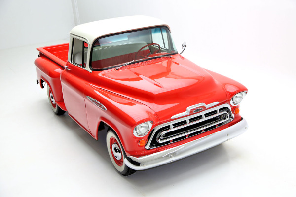 For Sale Used 1957 Chevrolet 3100 Pickup Nut & Bolt Frame Off | American Dream Machines Des Moines IA 50309