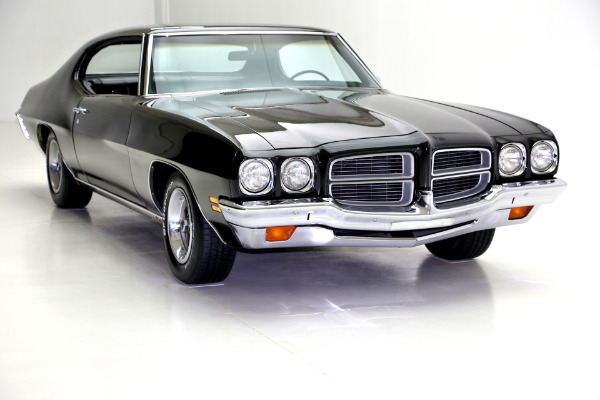 For Sale Used 1972 Pontiac Lemans Black on Black, AC | American Dream Machines Des Moines IA 50309