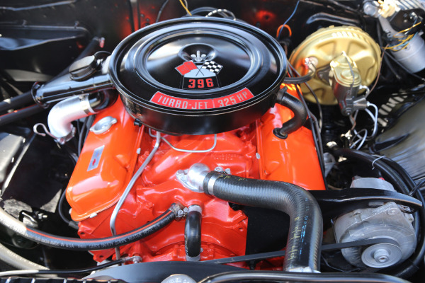 For Sale Used 1968 Chevrolet Impala Convertible Red 396/325hp #'s Match.12 Bolt. (SELLING AT AUCTION, LOW RESERVE, MAY 14TH | American Dream Machines Des Moines IA 50309