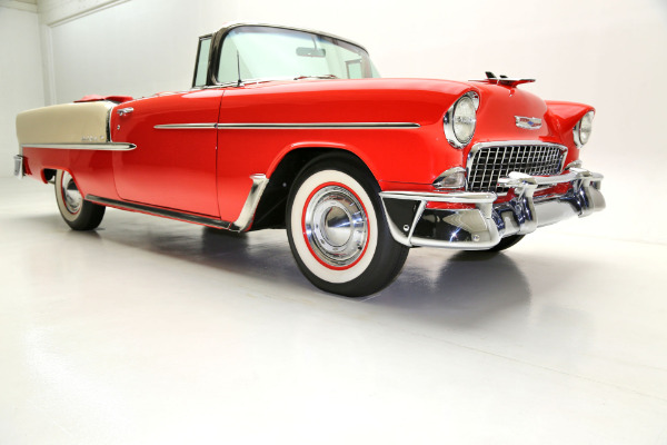 For Sale Used 1955 Chevrolet Bel Air Convertible, Loaded PS, PB, | American Dream Machines Des Moines IA 50309