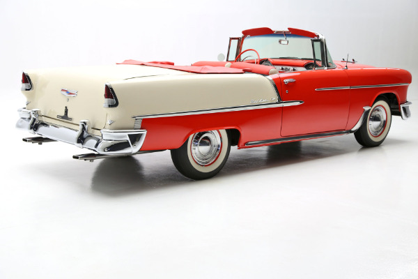 For Sale Used 1955 Chevrolet Bel Air Convertible, Loaded PS, PB, | American Dream Machines Des Moines IA 50309