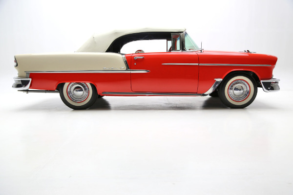 For Sale Used 1955 Chevrolet Bel Air Convertible, Loaded PS, PB, | American Dream Machines Des Moines IA 50309