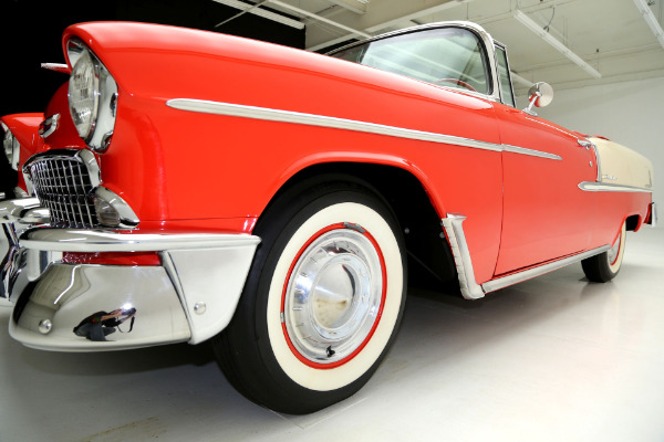 For Sale Used 1955 Chevrolet Bel Air Convertible, Loaded PS, PB, | American Dream Machines Des Moines IA 50309