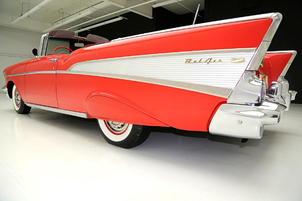 For Sale Used 1957 Chevrolet Bel Air Loaded w/power options | American Dream Machines Des Moines IA 50309