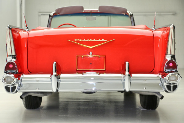 For Sale Used 1957 Chevrolet Bel Air Loaded w/power options | American Dream Machines Des Moines IA 50309