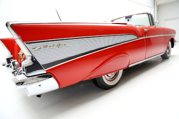 For Sale Used 1957 Chevrolet Bel Air Loaded w/power options | American Dream Machines Des Moines IA 50309