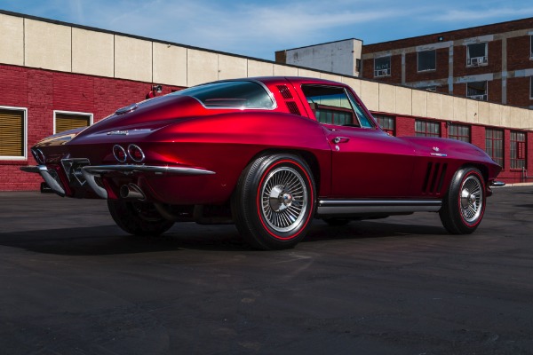 For Sale Used 1965 Chevrolet Corvette Candy Brandywine | American Dream Machines Des Moines IA 50309