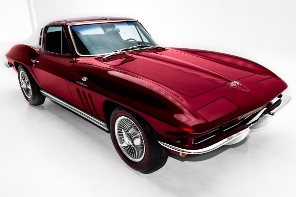 For Sale Used 1965 Chevrolet Corvette Candy Brandywine | American Dream Machines Des Moines IA 50309