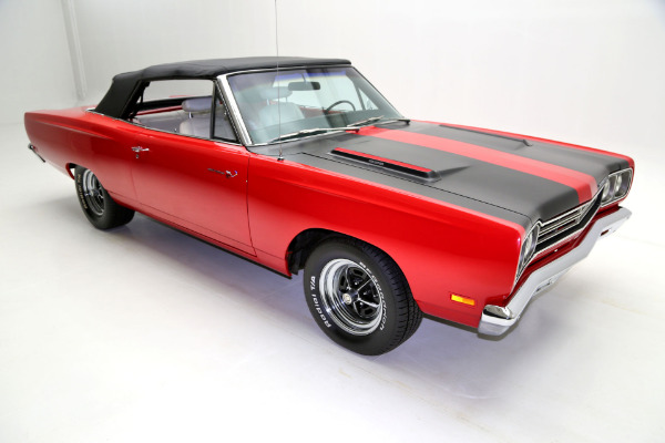 For Sale Used 1969 Plymouth Roadrunner Convertible 383 A/C | American Dream Machines Des Moines IA 50309