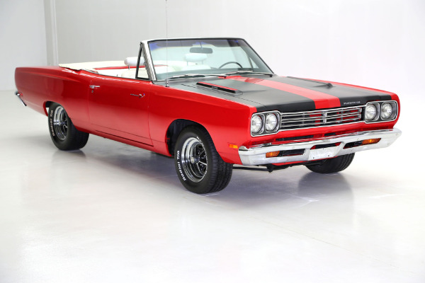 For Sale Used 1969 Plymouth Roadrunner Convertible 383 A/C | American Dream Machines Des Moines IA 50309