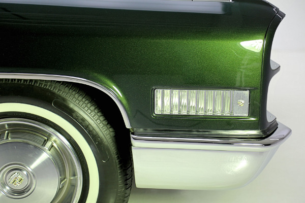 For Sale Used 1966 Cadillac Deville Convertible Dark Emerald | American Dream Machines Des Moines IA 50309