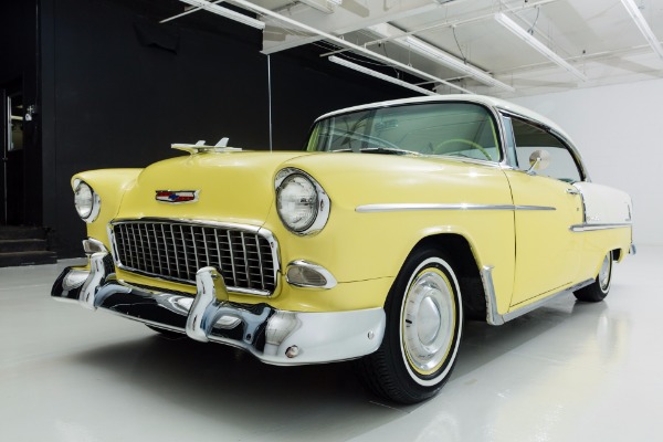 For Sale Used 1955 Chevrolet Bel Air Hardtop V8 Auto PS PB | American Dream Machines Des Moines IA 50309