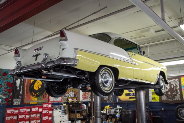 For Sale Used 1955 Chevrolet Bel Air Hardtop V8 Auto PS PB | American Dream Machines Des Moines IA 50309
