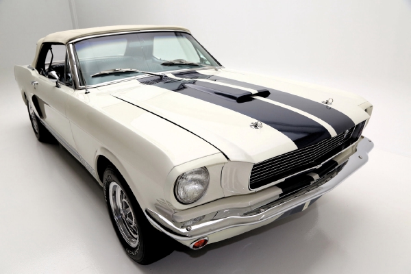 For Sale Used 1966 Ford Mustang Convertible Shelby options added | American Dream Machines Des Moines IA 50309